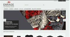 Desktop Screenshot of enrageprod.com